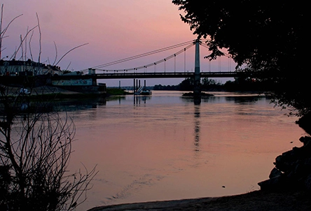 Guinguette au bord de la Loire